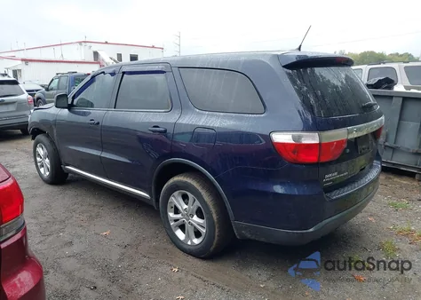 2013 Dodge Durango Sxt from USA, damaged, VIN 1C4RDJAG0DC692309
